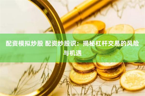 配资模拟炒股 配资炒股识：揭秘杠杆交易的风险与机遇